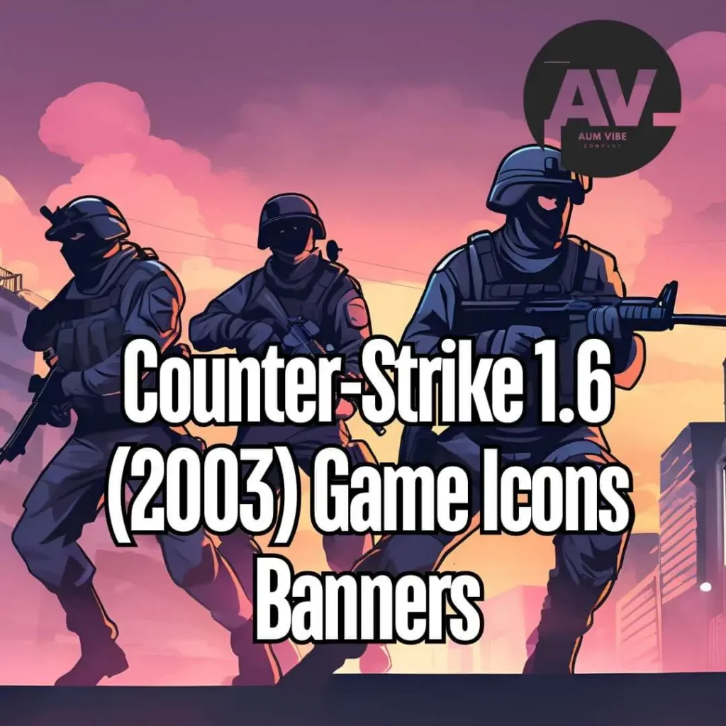 Counter-Strike 1.6 (2003) Game Icons Banners