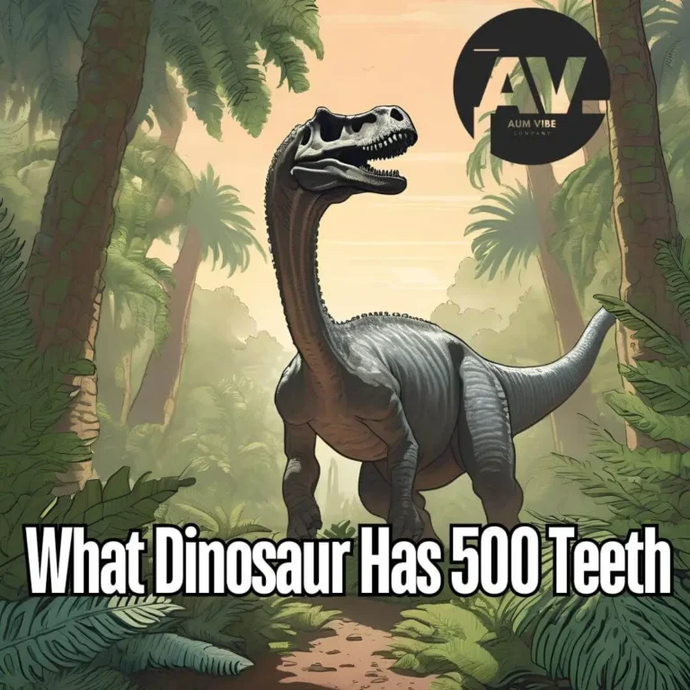 What Dinosaur Has 500 Teeth