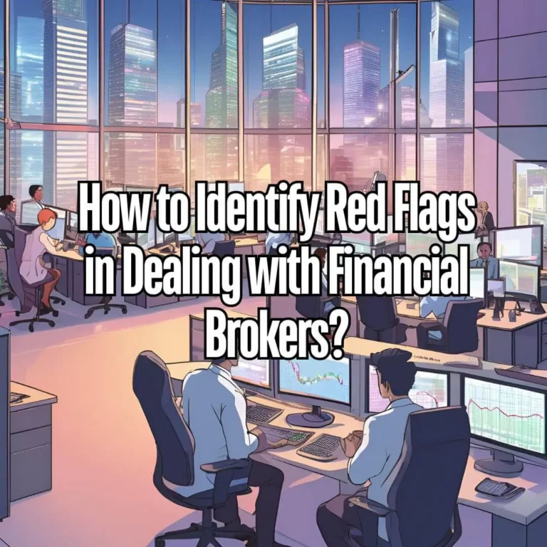 How to Identify Red Flags in Dealing with Financial Brokers?